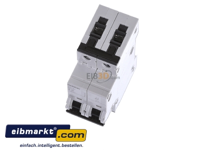 View up front Siemens Indus.Sector 5SY4216-6 Miniature circuit breaker 2-p B16A
