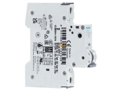 View on the left Siemens 5SY4102-7 Miniature circuit breaker 1-p C2A 
