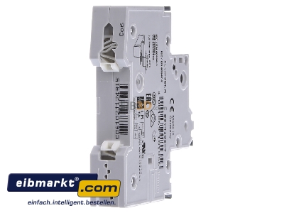 Back view Siemens Indus.Sector 5SY4106-7 Miniature circuit breaker 1-p C6A 
