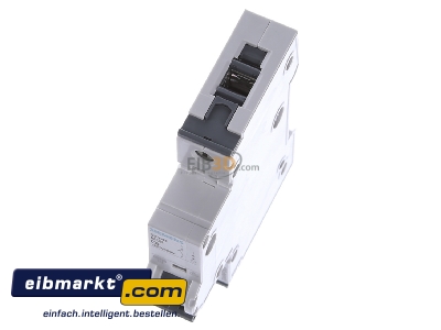 View up front Siemens Indus.Sector 5SY4106-7 Miniature circuit breaker 1-p C6A 
