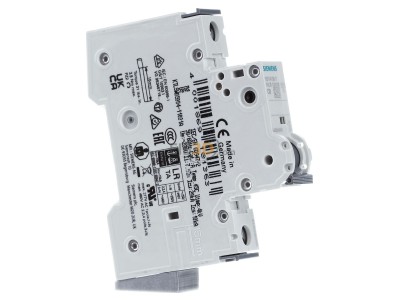 View on the left Siemens 5SY4108-7 Miniature circuit breaker 1-p C8A 
