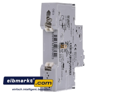 Back view Siemens Indus.Sector 5SY4120-7 Miniature circuit breaker 1-p C20A
