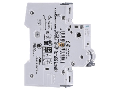 View on the left Siemens Indus.Sector 5SY4125-7 Miniature circuit breaker 1-p C25A 
