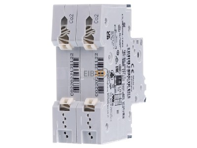 Back view Siemens 5SY4202-7 Miniature circuit breaker 2-p C2A 
