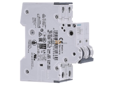 View on the left Siemens 5SY4216-7 Miniature circuit breaker 2-p C16A 
