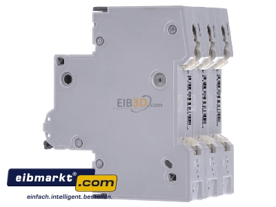 View on the right Siemens Indus.Sector 5SY4306-7 Miniature circuit breaker 3-p C6A

