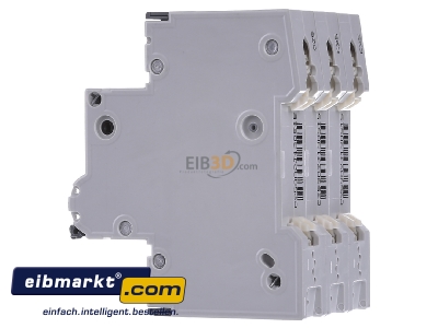 View on the right Siemens Indus.Sector 5SY4325-7 Miniature circuit breaker 3-p C25A
