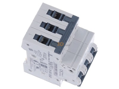 View top left Siemens 5SY4340-7 Miniature circuit breaker 3-p C40A 
