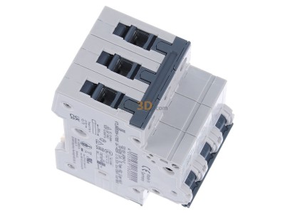 View top left Siemens 5SY4350-7 Miniature circuit breaker 3-p C50A 
