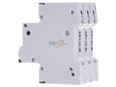 View on the right Siemens Indus.Sector 5SY4363-7 Miniature circuit breaker 3-p C63A 
