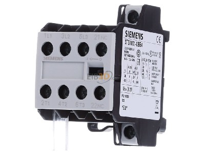 Frontansicht Siemens 3TG1001-0BB4 Motorschtz 3S+1 24VDC 