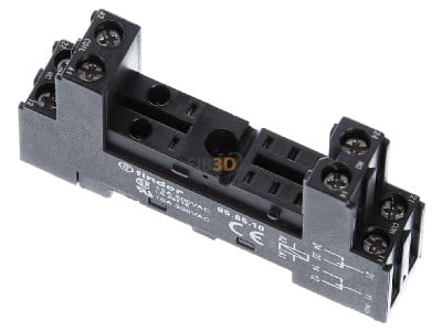 View up front Finder 95.85.10 Relay socket 8-pin 
