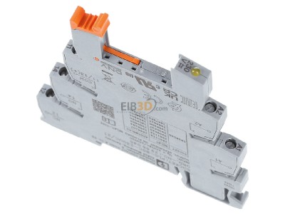 Ansicht oben vorne Phoenix PLC-BSC-230UC/21 PLC-Grundklemme 6,2mm m.Schraubansch 