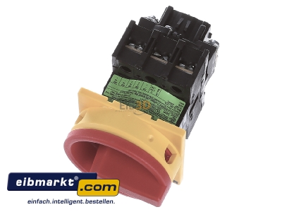 View up front Eaton (Moeller) 081438 Off-load switch 3-p 32A
