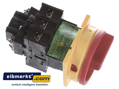 View top left Eaton (Moeller) 081438 Off-load switch 3-p 32A

