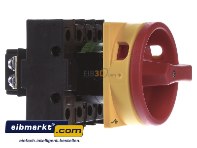 View on the left Eaton (Moeller) P1-32/EA/SVB/N Off-load switch 4-p 32A
