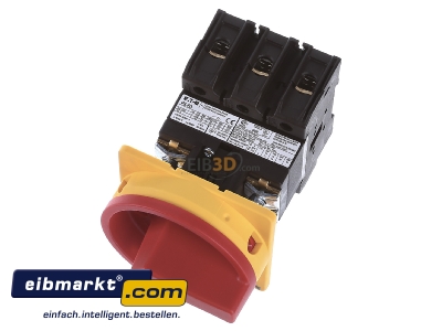 View up front Eaton (Moeller) P3-63/V/SVB Off-load switch 3-p 63A 
