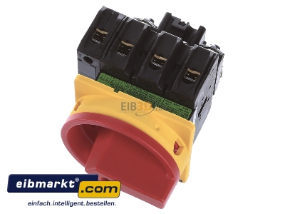 View up front Eaton (Moeller) P3-100/EA/SVB/N Off-load switch 4-p 100A 
