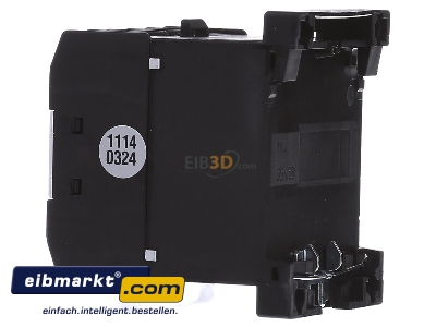 View on the right Eaton (Moeller) DILEM4(230V50/60HZ) Magnet contactor 8,8A 230VAC
