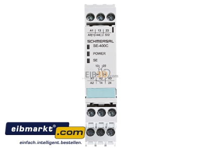 Frontansicht Schmersal SE-400C Auswerteeinheit 