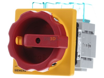 Front view Siemens 3LD2154-1TL53 Safety switch 4-p 9,5kW 
