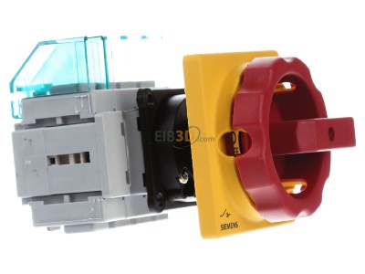 View on the left Siemens 3LD2154-1TL53 Safety switch 4-p 9,5kW 
