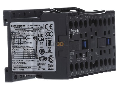 Ansicht links Schneider Electric LP2K0910BD Wendeschtz 9A 24V DC 