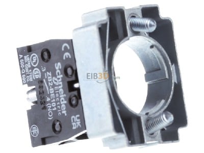 Back view Schneider Electric ZB2BZ101 Auxiliary contact block 1 NO/0 NC 
