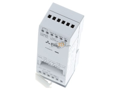 View up front Mitsubishi AL2-2PT-ADP PLC analogue I/O-module 2 In / 0 Out 
