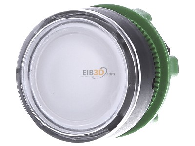 Frontansicht Schneider Electric ZB5AW313 Leuchttaster ws, fl f.LED-Mod. 
