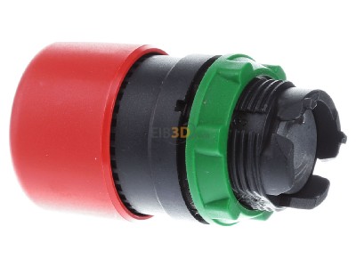 View on the right Schneider Electric ZB5AC44 Mushroom-button actuator red IP66 
