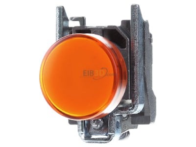 Front view Schneider Electric XB4BVB5 Indicator light orange 24VAC/DC 
