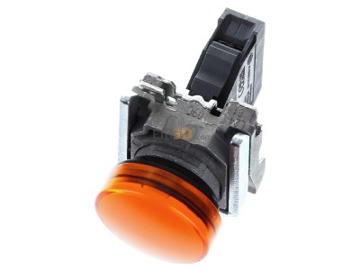 View up front Schneider Electric XB4BVB5 Indicator light orange 24VAC/DC 
