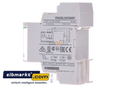 Ansicht rechts Schneider Electric RM35LM33MW Niveauwchter 24-240V 2W 