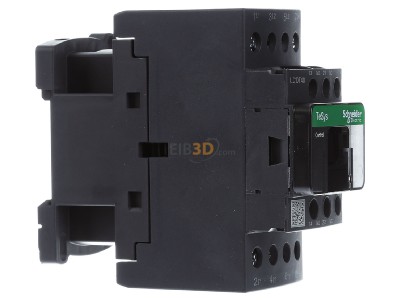 View on the left Schneider Electric LC1DT40E7 Magnet contactor 25A 48VAC 
