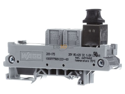 Back view WAGO 289-175 RJ45 8(8) Data outlet 5 
