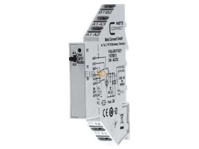 Frontansicht Metz KRA-SR-F10/21 1W Koppelbaustein 24AC/DC 