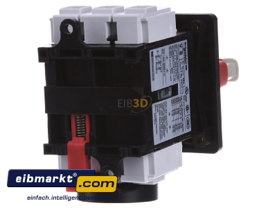 Back view Schneider Electric VCF0 Safety switch 3-p
