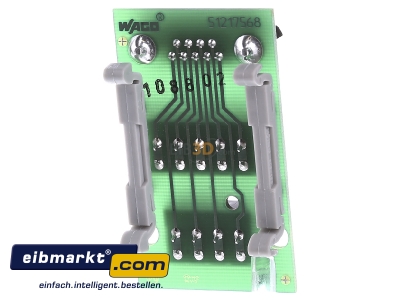 Back view WAGO Kontakttechnik 289-455 Terminal strip 9-p 
