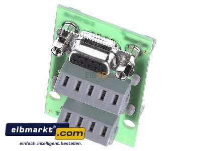 View up front WAGO Kontakttechnik 289-455 Terminal strip 9-p 
