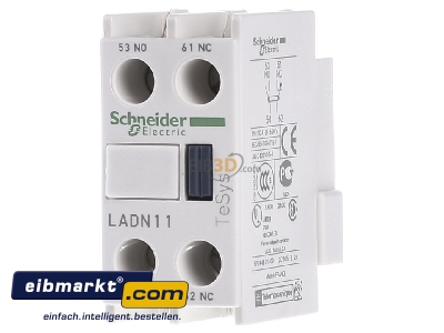 Frontansicht Schneider Electric LADN11 Hilfsschalter 1S 1 