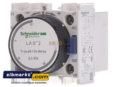 Frontansicht Schneider Electric LADT2 Zeitblock A 0,1-30,00S 