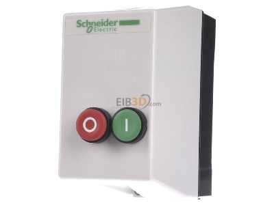 Front view Schneider Electric LE1D09P7 Direct starter combination 4kW 
