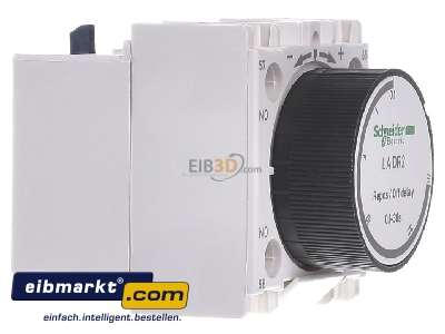 View on the left Schneider Electric LADR2 Relapse-delayed timer block block - 
