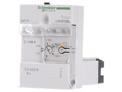 Front view Schneider Electric LUCB12BL Tripping bloc for circuit-breaker 12A 
