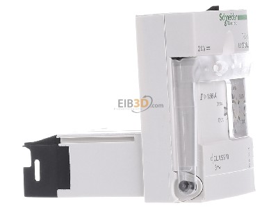 View on the left Schneider Electric LUCB12BL Tripping bloc for circuit-breaker 12A 
