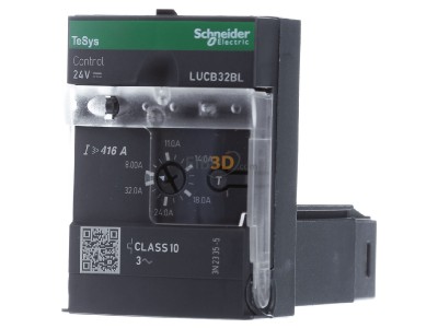 Front view Schneider Electric LUCB32BL Tripping bloc for circuit-breaker 32A 
