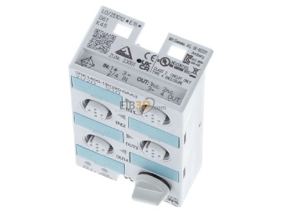 View up front Siemens 3RK1400-1BQ20-0AA3 Fieldbus digital module 2 In / 2 Out 
