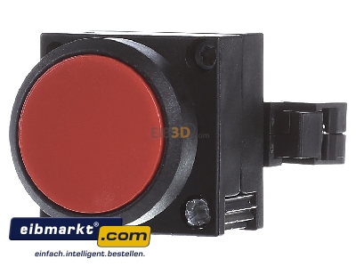 Front view Siemens Indus.Sector 3SB3203-0AA21 Complete push button red 
