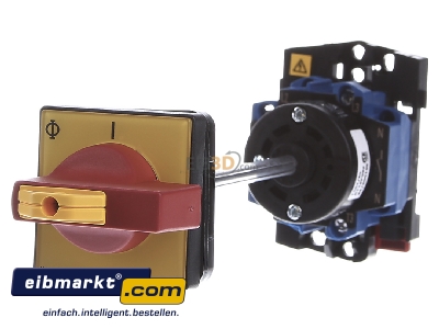 Front view Kraus&Naimer KG10A T203/65 VE Off-load switch 3-p 20A
